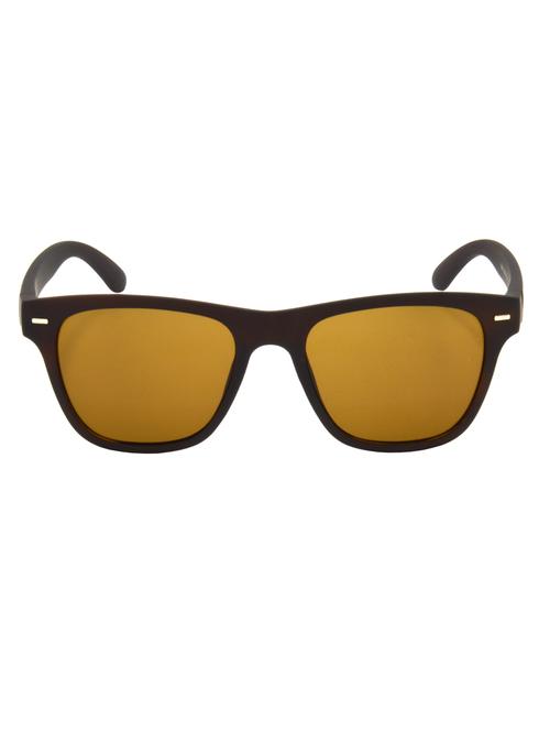 hrinkar men women boys & girls wayfarer & sunglasses brown frame, brown lens (medium) - 18243706 - Very Small Image - 1
