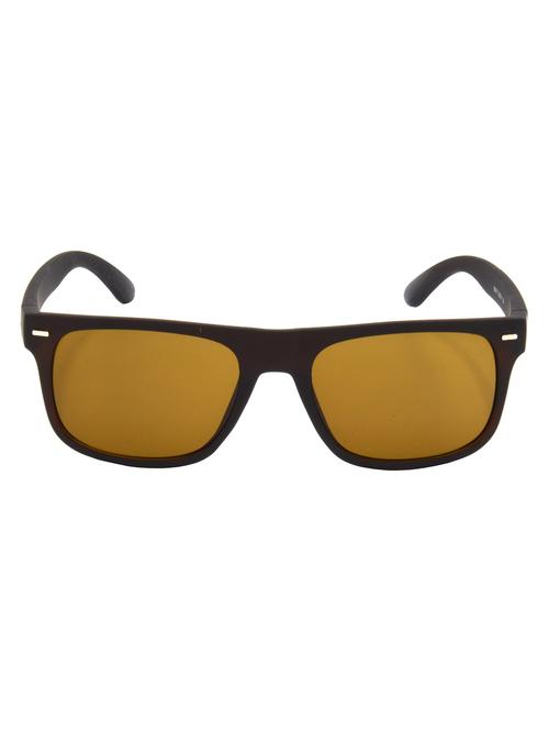 hrinkar men women boys & girls wayfarer & sunglasses brown frame, brown lens (medium) - 18243725 - Very Small Image - 1