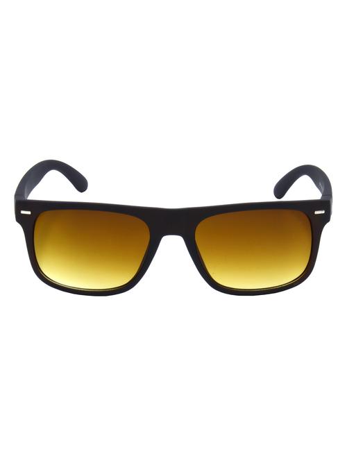 hrinkar men women boys & girls wayfarer & sunglasses brown frame, clear lens (medium) - 18243726 - Very Small Image - 1