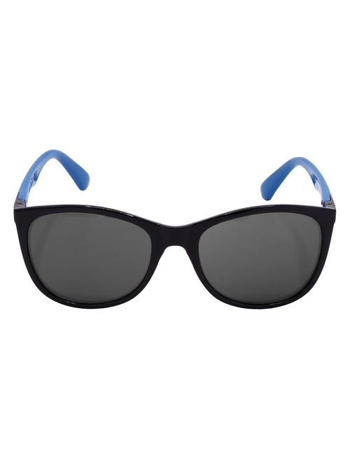 hrinkar men women boys & girls cat-eye & sunglasses black & sky blue frame, grey lens (medium) - 18243736 - Very Small Image - 1
