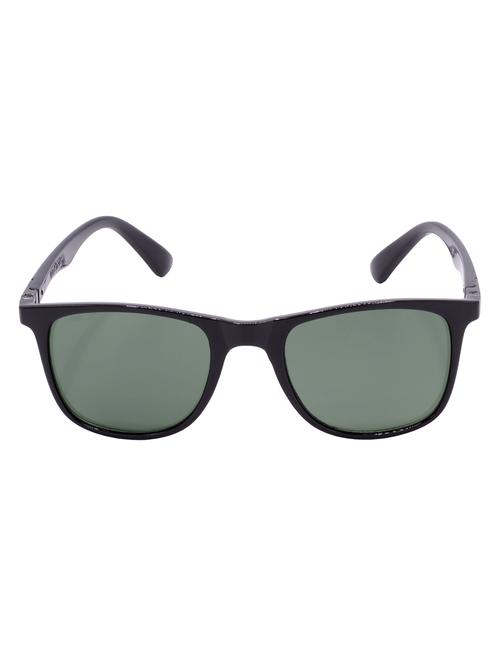 hrinkar men women boys & girls rectangular & sunglasses black frame, green lens (medium) - 18243773 - Very Small Image - 1