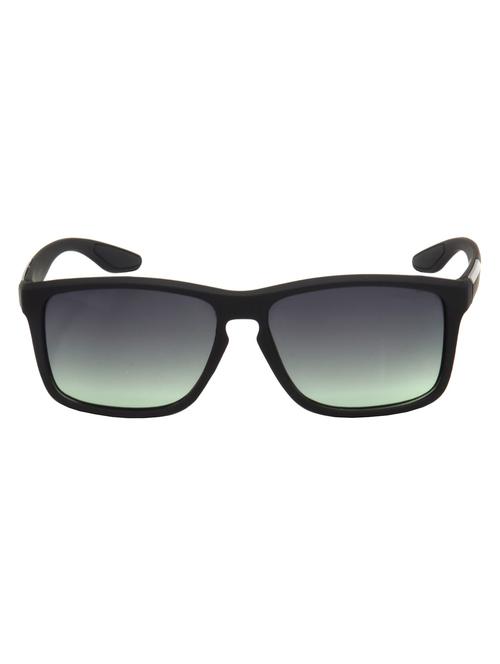hrinkar men women boys & girls retro square & sunglasses black frame, grey lens (medium) - 18243778 - Very Small Image - 1