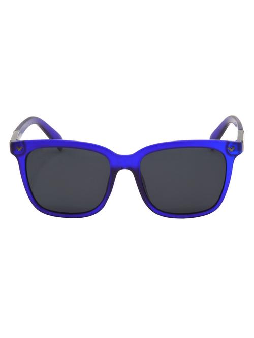 hrinkar men women boys & girls wayfarer & sunglasses blue frame, grey lens (medium) - 18243823 - Very Small Image - 1