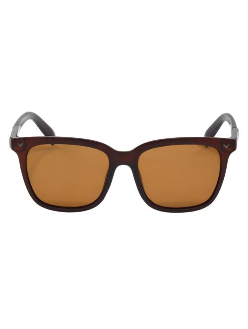 hrinkar men women boys & girls wayfarer & sunglasses brown frame, brown lens (medium) - 18243824 - Very Small Image - 1
