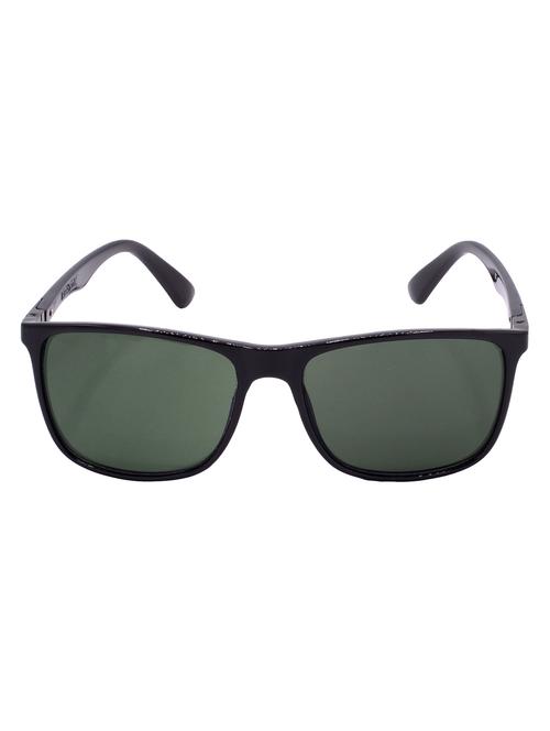 hrinkar men women boys & girls rectangular & sunglasses black frame, green lens (medium) - 18243826 - Very Small Image - 1