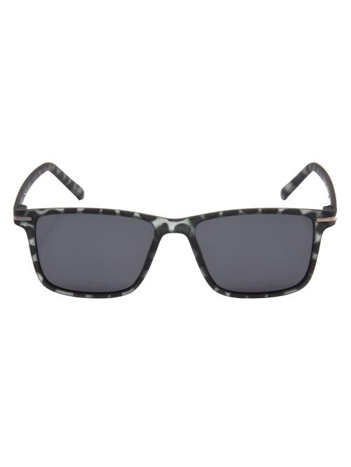 hrinkar men women boys & girls retro square & sunglasses grey frame, clear lens (medium) - 18243874 - Very Small Image - 1