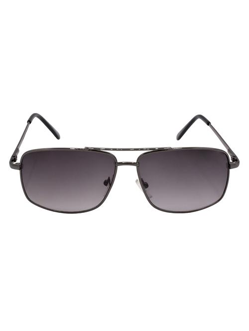 hrinkar men women boys & girls rectangular & sunglasses grey frame, grey lens (medium) - 18243948 - Very Small Image - 1