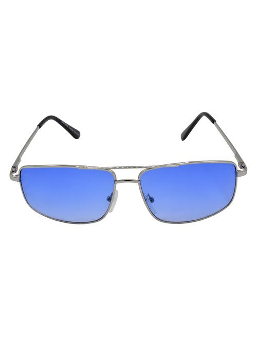 hrinkar men women boys & girls wrap-around & sunglasses silver frame, clear lens (medium) - 18243962 - Very Small Image - 1