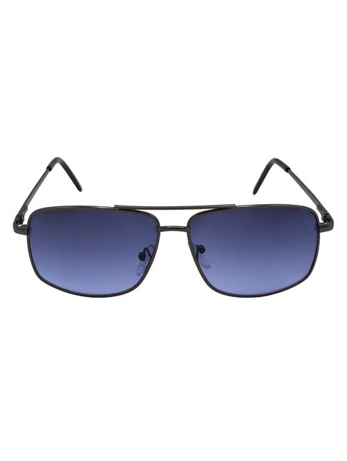 hrinkar men women boys & girls rectangular & sunglasses grey frame, blue lens (medium) - 18243965 - Very Small Image - 1