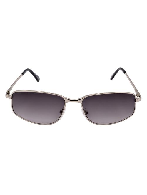hrinkar men women boys & girls wrap-around & sunglasses silver frame, grey lens (medium) - 18243972 - Very Small Image - 1