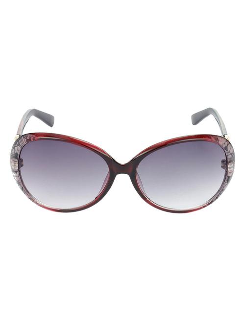 hrinkar men women boys & girls over-sized & sunglasses red frame, grey lens (medium) - 18243973 - Very Small Image - 1