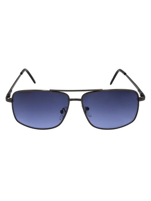 hrinkar men women boys & girls rectangular & sunglasses grey frame, blue lens (medium) - 18243977 - Very Small Image - 1
