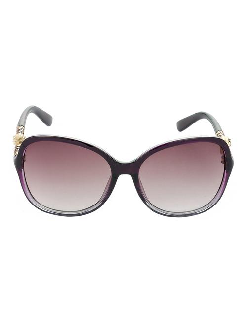 hrinkar men women boys & girls over-sized & sunglasses violet frame, brown lens (medium) - 18243993 - Very Small Image - 1