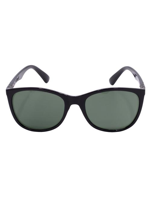 hrinkar men women boys & girls cat-eye & sunglasses black frame, green lens (medium) - 18244048 - Very Small Image - 1