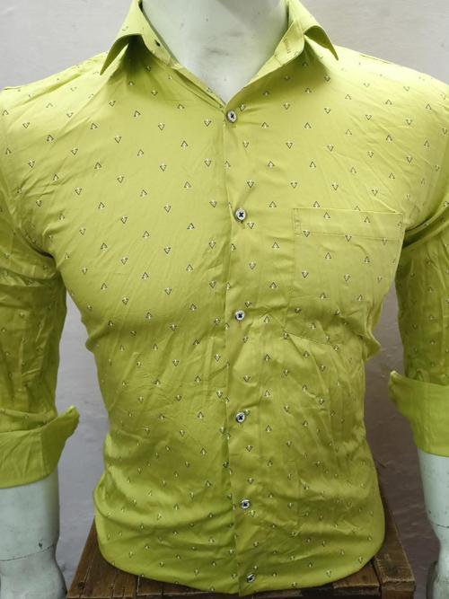fancy party wear olive green colour - 18245272 - Very Small Image - 1