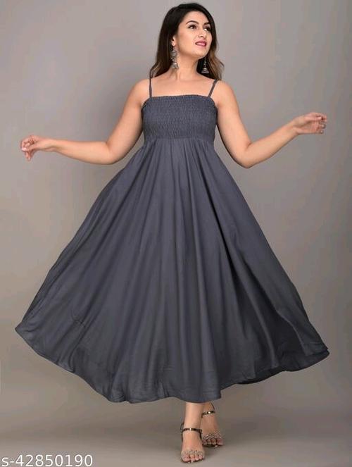 catalog name:*trendy elegant women dresses* fabric: - 18245430 - Very Small Image - 1