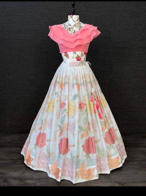 party wear lehanga size can be - 18246467 - Very Small Image - 1
