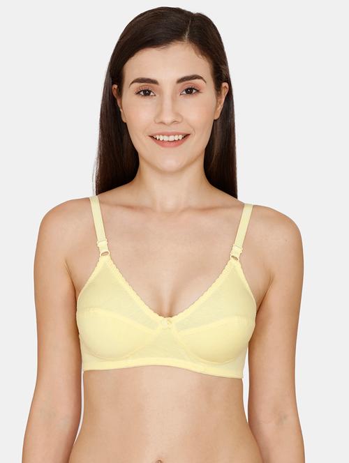 yellow solid t-shirt bra - 18246957 - Very Small Image - 1