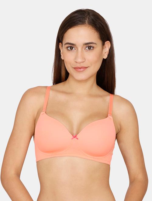 orange solid t-shirt bra - 18247002 - Very Small Image - 1