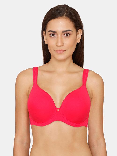 pink solid t-shirt bra - 18247037 - Very Small Image - 1