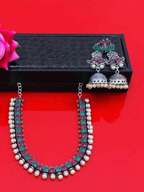 handmade german silver jewellery for women - 18247540 - Very Small Image - 1