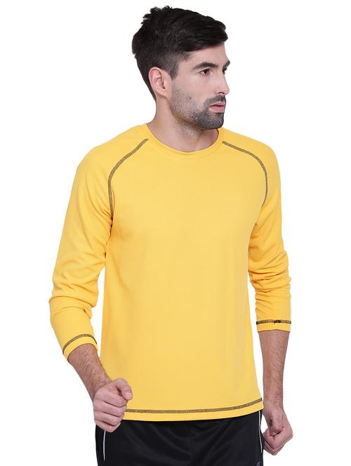 yellow solid sweatshirt - 18247744 - Very Small Image - 1