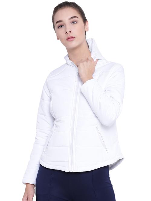 long sleeved solid hooded jacket - 18247759 - Very Small Image - 1