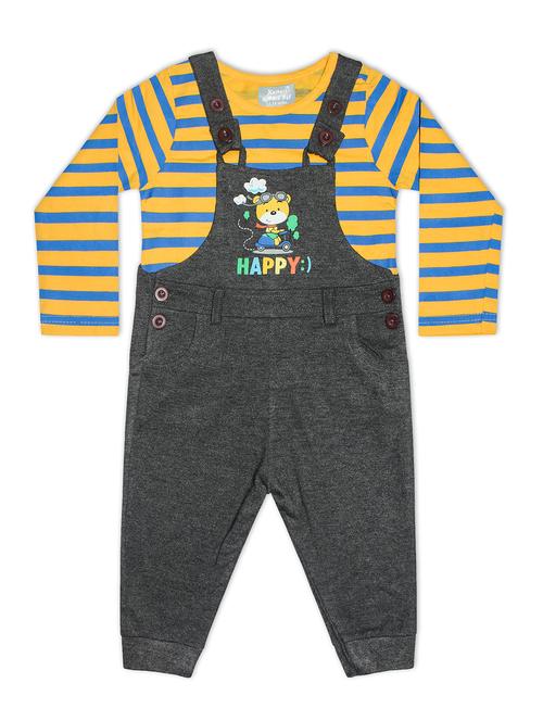 multi colored printed dungarees twin sets & dungree - 18247884 - Very Small Image - 1