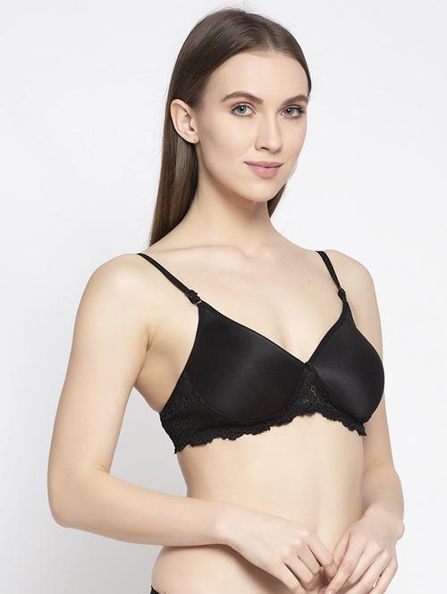 black solid t-shirt bra - 18248298 - Very Small Image - 1