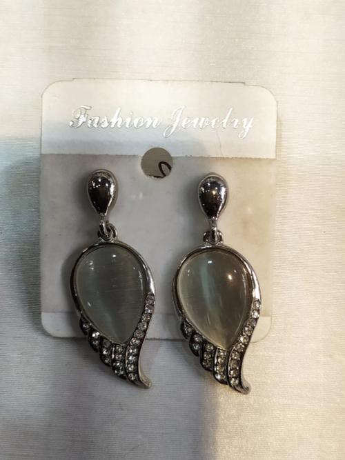 earrings for women silver color - 18249569 - Very Small Image - 1