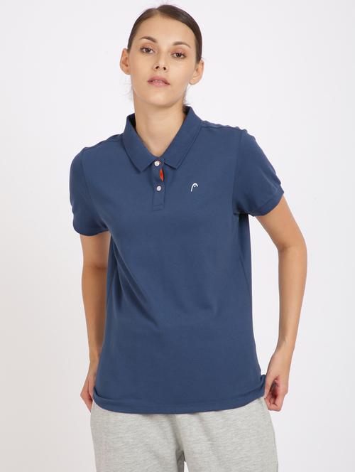 polo neck printed regular tee - 18249928 - Very Small Image - 1