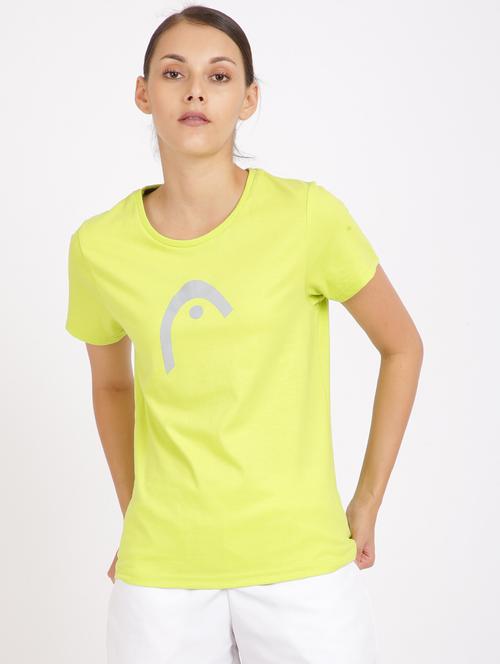 crew neck printed regular tee - 18249940 - Very Small Image - 1