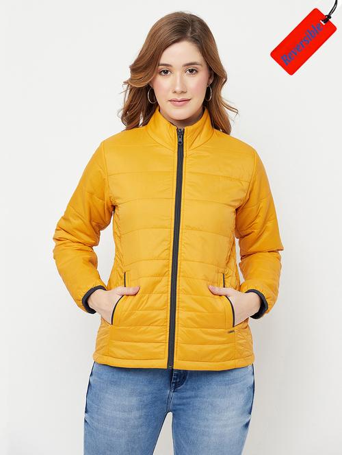 mandarin neck reversible jacket - 18249957 - Very Small Image - 1