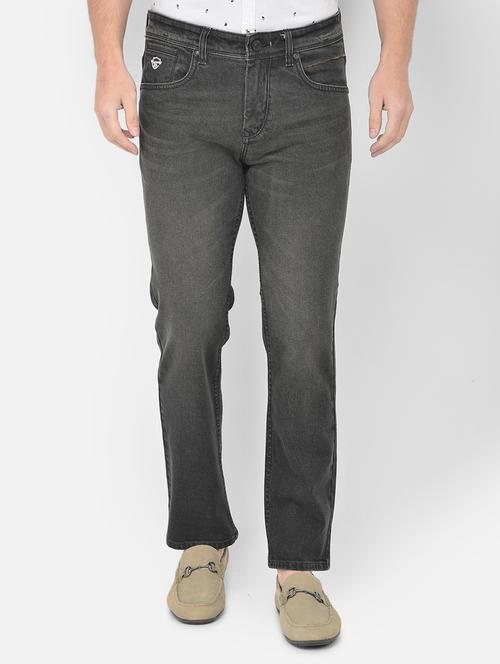 charcoal-grey light-washed denim jean - 18250498 - Very Small Image - 1