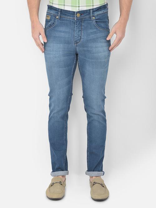 mens slim fit plain jeans - 18250538 - Very Small Image - 1