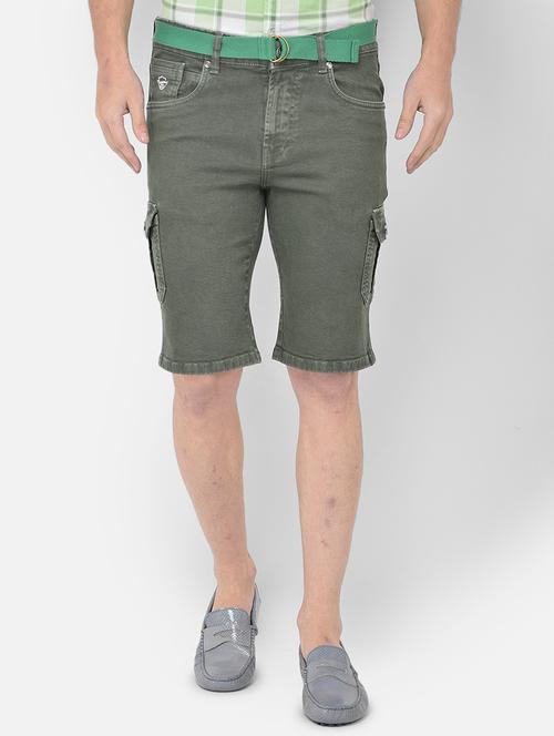 green washed shorts - 18250600 - Very Small Image - 1