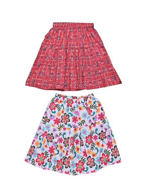 multi colored cotton aline skirt - 18250740 - Very Small Image - 1