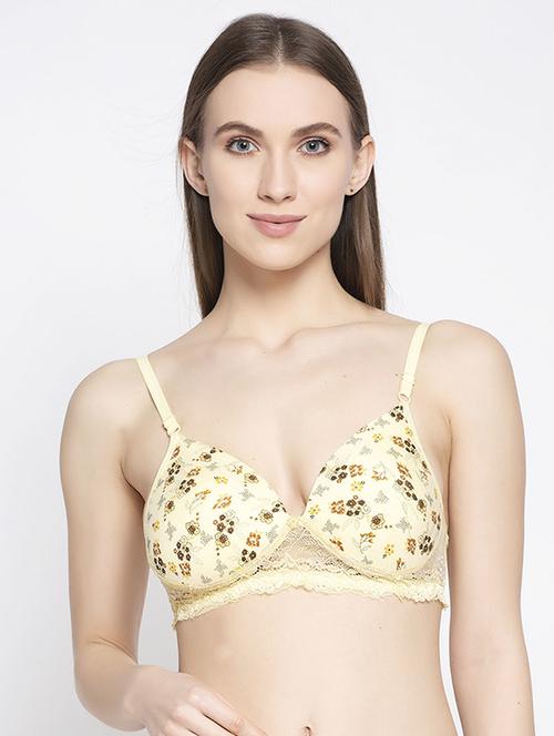 yellow printed t-shirt bra - 18251010 - Very Small Image - 1