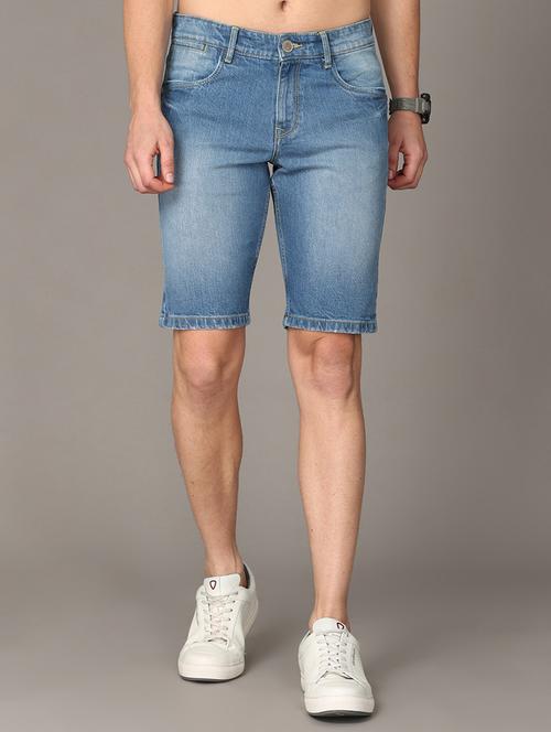 light blue denim short - 18251498 - Very Small Image - 1