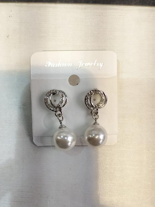 earrings for woman silver color - 18252915 - Very Small Image - 1