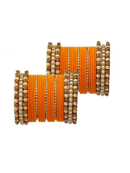 yellow metal bangle - 18252921 - Very Small Image - 1