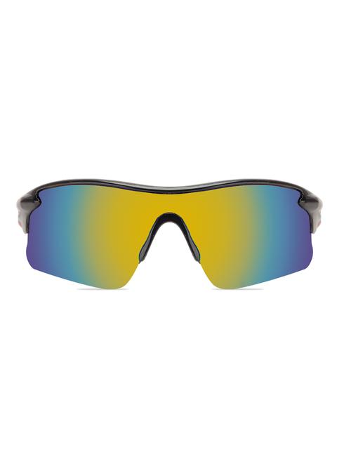 zyaden mirrored wrap-around sports sunglasses-84 - 18253237 - Very Small Image - 1