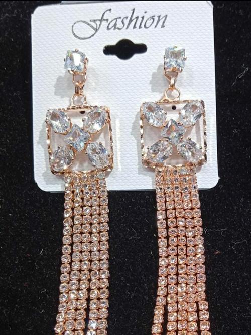 long jhalar fancy earing - 18253447 - Very Small Image - 1