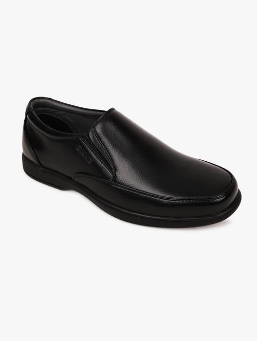 black slip on formal shoe - 18253758 - Very Small Image - 1