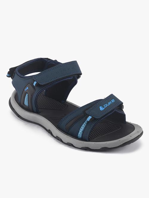 navy pu slip on floaters - 18253812 - Very Small Image - 1