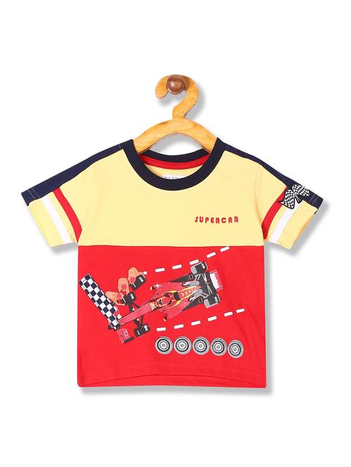 crew neck printed t-shirt - 18255445 - Very Small Image - 1