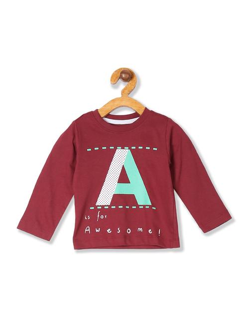 crew neck printed t-shirt - 18255497 - Very Small Image - 1