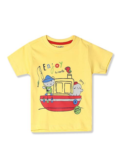 crew neck printed t-shirt - 18255533 - Very Small Image - 1