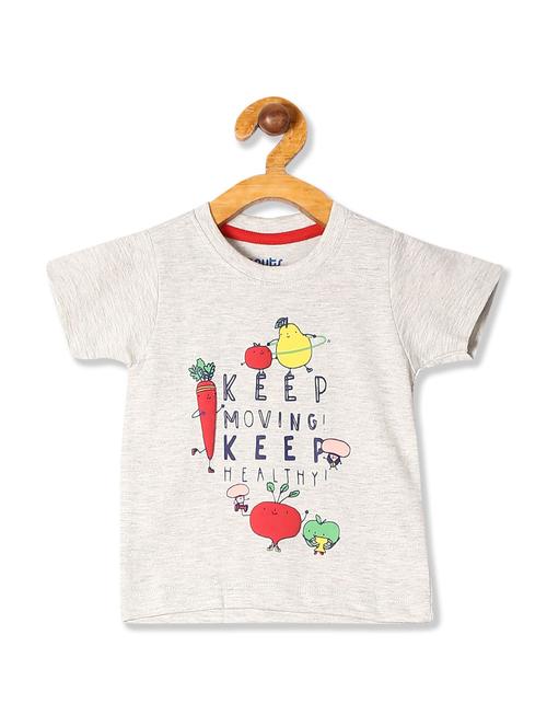 crew neck printed t-shirt - 18255536 - Very Small Image - 1