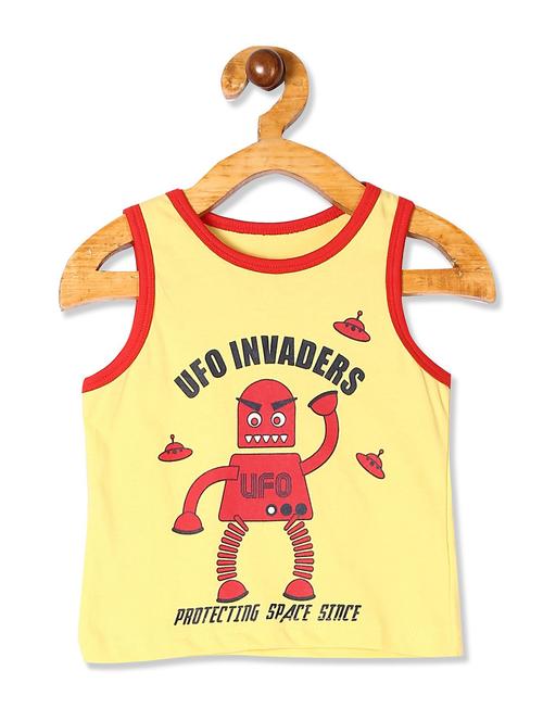 round neck printed t-shirt - 18255576 - Very Small Image - 1